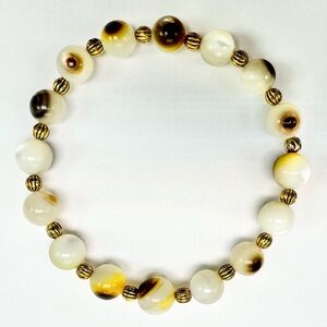 Mother of Pearl Beaded Bracelet - ML